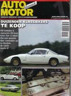 AMK 1 2010 : Opel Commodore Coupe - Lotus Elan Plus - VW, Gelezen, Ophalen of Verzenden, Auto Motor Klassiek, Algemeen