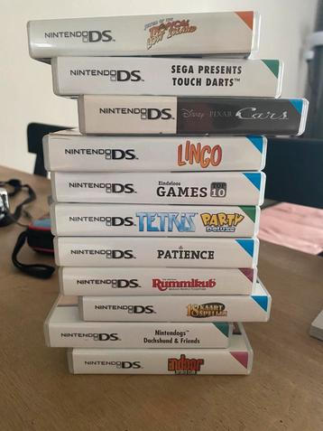 11 Nintendo DS Spellen - inclusief 10 boekjes! beschikbaar voor biedingen