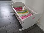 Houten poppenbed, Kinderen en Baby's, Speelgoed | Poppen, Ophalen, Gebruikt, Babypop