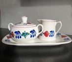 Boch Boerenbont roomstel, Huis en Inrichting, Keuken | Servies, Overige typen, Ophalen of Verzenden, Zo goed als nieuw, Aardewerk