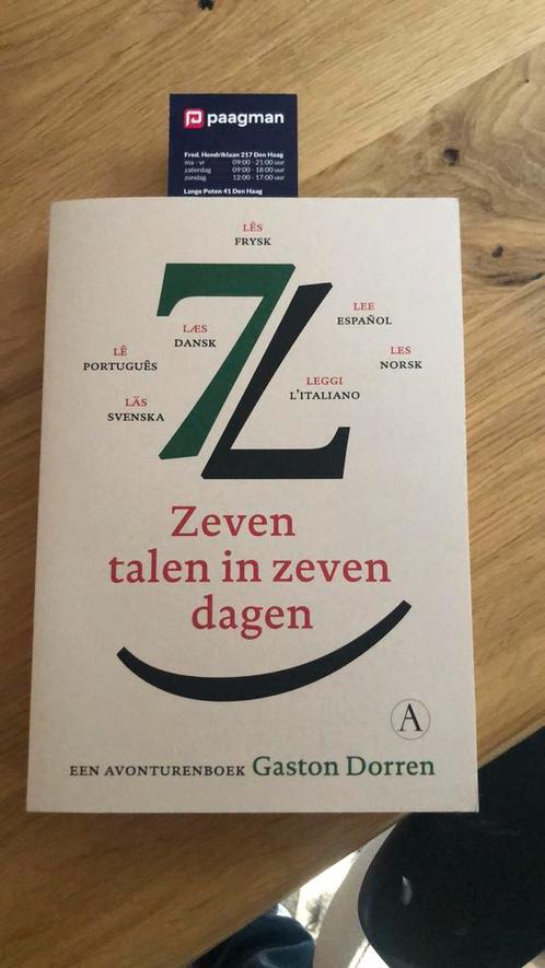 Gaston Dorren - Zeven talen in zeven dagen, Boeken, Wetenschap, Zo goed als nieuw, Ophalen of Verzenden