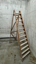 Oude houten trap ALLEEN  VANDAAG IN ZOETERMEER, Doe-het-zelf en Verbouw, Ladders en Trappen, Ophalen, Zo goed als nieuw, Minder dan 2 meter