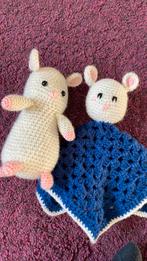 Knuffeldoekje en knuffel muis, Ophalen of Verzenden, Zo goed als nieuw, Haken, Overige typen