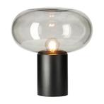 Rising Tafellamp Glas Metaal 35,5cm, Huis en Inrichting, Lampen | Tafellampen, Ophalen of Verzenden, Nieuw, Glas, Minder dan 50 cm