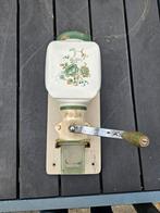 Vintage PeDe Koffiemolen met Bloemmotief, Antiek en Kunst, Antiek | Keukenbenodigdheden, Ophalen