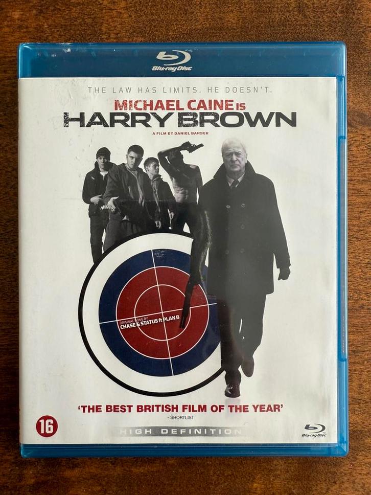 Blu Ray Harry Brown met Michael Caine, Cd's en Dvd's, Blu-ray, Zo goed als nieuw, Thrillers en Misdaad, Ophalen of Verzenden
