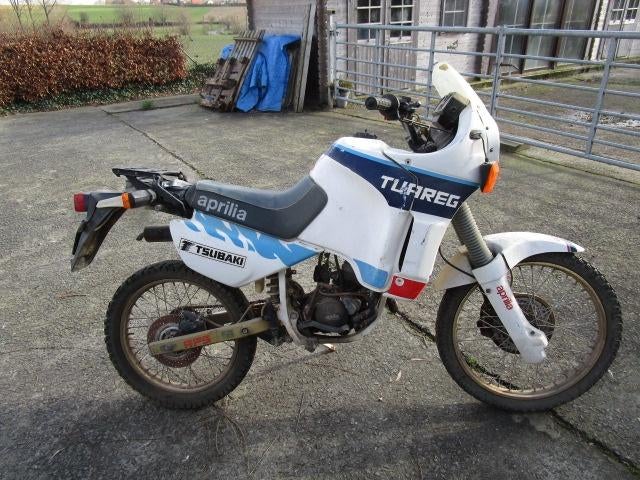 Italiaanse Aprilia Tuareg 50cc klasse B 45/u, Gebruikt, Maximaal 45 km/u, 49 cc, 4 versnellingen