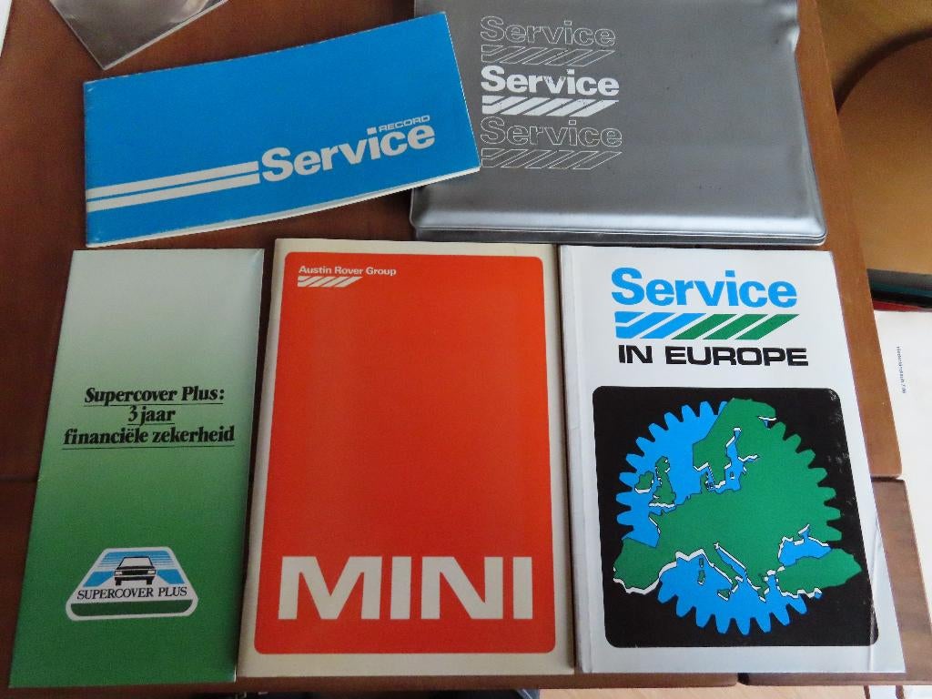 Boordmap met instructieboek Mini 1982, zeer mooi, uniek!, Auto diversen, Handleidingen en Instructieboekjes, Ophalen of Verzenden