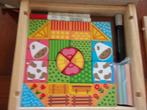 Houten Spel "COW PATTERN BLOCKS"4 functies in 1, NIEUW, Ophalen of Verzenden, Nieuw, Overige typen