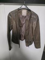 Leer jas maat xs YAYA, Ophalen of Verzenden, Zo goed als nieuw, Maat 34 (XS) of kleiner, Zwart