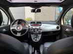 Fiat 500 0.9 TwinAir Automaat/Panodak/ParelmoerWit/NAP, Euro 5, Gebruikt, 31 €/maand, Wit