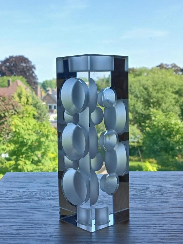 Glasobject Kandelaar Sfeerlicht Passion & Lights, Antiek en Kunst, Antiek | Glas en Kristal, Ophalen of Verzenden