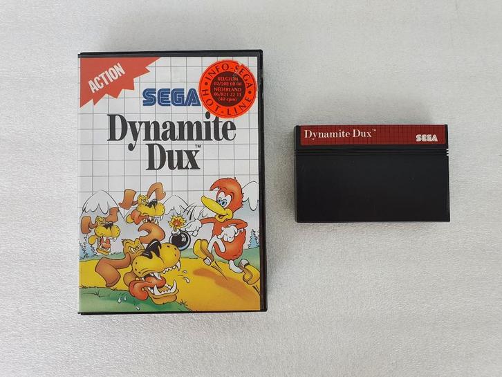 Sega Master System: Dynamite Dux, Spelcomputers en Games, Games | Sega, Gebruikt, Master System, Avontuur en Actie, 1 speler, Vanaf 7 jaar