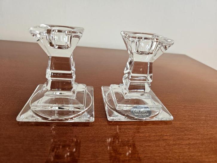 Lisa Mori kandelaar set, Huis en Inrichting, Woonaccessoires | Kandelaars en Kaarsen, Nieuw, Kandelaar, Minder dan 25 cm, Overige materialen