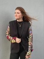 Handmade blazer colbert floral bloemen mesh, Ophalen of Verzenden, Nieuw