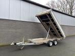 Henra 3500 KG elektrische kipper 351x185 cm + oprijplaten!, Auto diversen, Aanhangers en Bagagewagens, Gebruikt, De Grift 15 Nieuwleusen