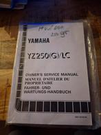 Yamaha YZ250(G)/LC Handleiding 1995, Motoren, Handleidingen en Instructieboekjes, Ophalen of Verzenden, Yamaha