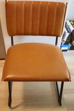 2 mooie eettafel stoelen., Huis en Inrichting, Stoelen, Ophalen, Twee, Bruin, Leer
