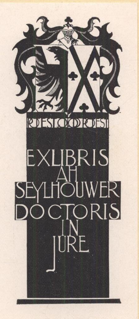 1492 Ex Libris Nederland : Jeanne Bieruma Oosting, 1933, Antiek en Kunst, Kunst | Etsen en Gravures, Verzenden