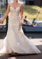 Prachtige trouwjurk mt. 38, Trouwjurk, Wit, Ophalen of Verzenden, Zo goed als nieuw