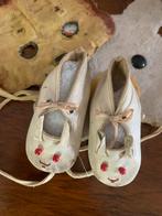 Antieke Zeemleren Kinderschoentjes antiek gezichtjes, Antiek en Kunst, Ophalen of Verzenden, Kinderen