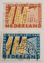 Nederland 1963 - nvph 784-785  - Strijd tegen de honger, Ophalen of Verzenden, Na 1940, Gestempeld