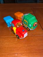 Vtech tractor en vuilniswagen, Kinderen en Baby's, Ophalen of Verzenden, Zo goed als nieuw, 6 maanden tot 2 jaar