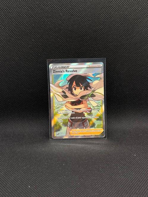 Zinnia’s Resolve #203 Pokemon, Hobby en Vrije tijd, Verzamelkaartspellen | Pokémon, Zo goed als nieuw, Losse kaart, Ophalen of Verzenden