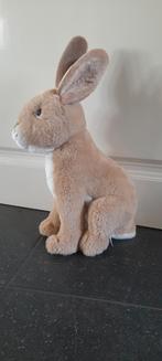 Morenso grote konijn knuffel bosdieren, Ophalen of Verzenden, Zo goed als nieuw, Konijn