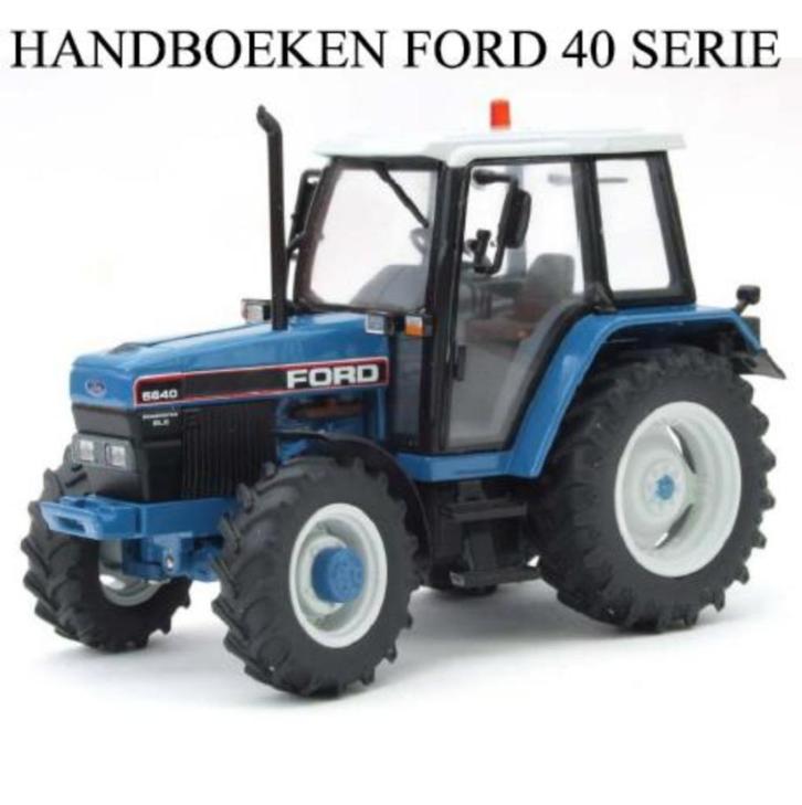 Boeken Ford 5640 6640 7740 7840 8240 en 8340 op CD!, Boeken, Vervoer en Transport, Nieuw, Tractor en Landbouw, Ophalen of Verzenden