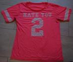 Roze T-shirt maat XL, Kleding | Dames, T-shirts, Ophalen of Verzenden, Roze, Zo goed als nieuw, Maat 46/48 (XL) of groter