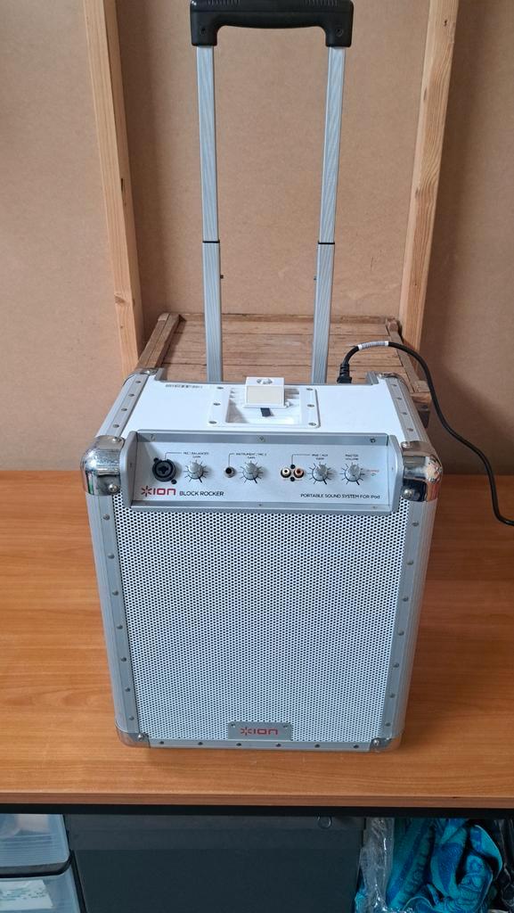 ION Block Rocker Draagbare Speaker, Audio, Tv en Foto, Luidsprekers, Gebruikt, Overige typen, 60 tot 120 watt, Overige merken