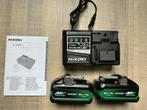 HiKoki BSL36B set 2 x multivolt 8,0 Ah accu en snellader, Doe-het-zelf en Verbouw, Gereedschap | Machine-onderdelen en Toebehoren