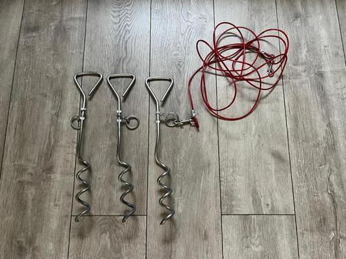 Aanlegspiraal voor hondenriem, 3 stuks, Dieren en Toebehoren, Honden-accessoires, Gebruikt, Ophalen