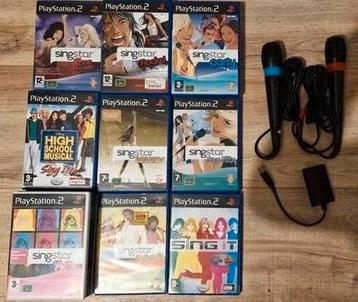 1 singstar naar keuze met microfoons  beschikbaar voor biedingen
