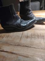 Western boots,Sancho,Leer,Maat 38/39, Enkellaarzen, Vintage, Ophalen of Verzenden, Zo goed als nieuw, Bruin
