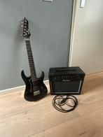 Harley Benton junior gitaar set, Muziek en Instrumenten, Snaarinstrumenten | Gitaren | Elektrisch, Gebruikt, Met versterker, Solid body