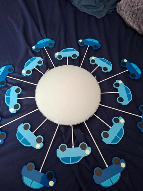 Kinderkamer Plafondlamp Auto's ZGAN, Kinderen en Baby's, Kinderkamer | Inrichting en Decoratie, Zo goed als nieuw, Lamp, Ophalen of Verzenden