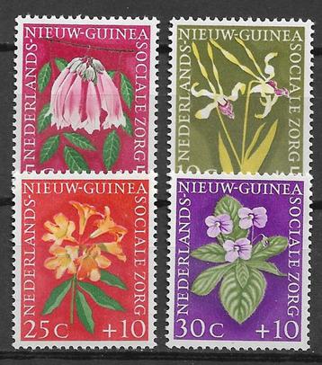 Nederlands Nieuw Guinea 1959 Social zorg bloemen postfris beschikbaar voor biedingen