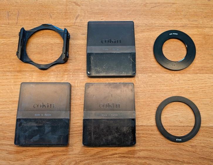 Cokin gradueel grijsfilterset P-serie, Audio, Tv en Foto, Fotografie | Filters, Gebruikt, Overige typen, Cokin, Ophalen