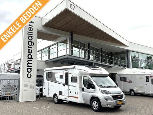 Bürstner Lyseo Harmony Line 727 ENKELE BEDDEN + FACE TO FAC, Caravans en Kamperen, Campers, Bedrijf, tot en met 4, Half-integraal