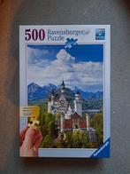 Ravensburger Puzzel - Kasteel Neuschwanstein - 500 stukjes, Ophalen of Verzenden, 500 t/m 1500 stukjes, Zo goed als nieuw, Legpuzzel