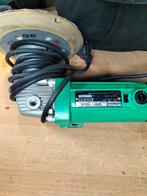 Hitachi koki, Doe-het-zelf en Verbouw, Gereedschap | Slijpmachines, Ophalen, Gebruikt, Minder dan 700 watt, Haakse handslijpmachine
