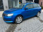 Skoda Fabia Greentech 75pk Nov 2017 Blauw met, Auto's, Voorwielaandrijving, Stof, Zwart, Blauw