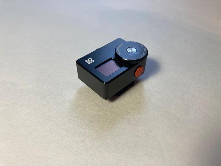 Doomo meter S, lichtmeter zwart, Audio, Tv en Foto, Fotocamera's Analoog, Zo goed als nieuw, Spiegelreflex, Overige Merken, Ophalen of Verzenden