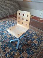 Houten bureaustoel ikea, Huis en Inrichting, Bureaustoelen, Ophalen, Gebruikt, Zwart