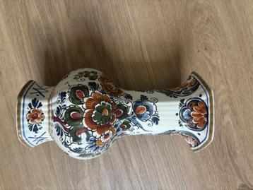 Originele Handgeschilderde Delfts Blauw Vaas – Met Echtheids beschikbaar voor biedingen