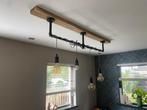 Hanglamp voor boven eettafel, Huis en Inrichting, Lampen | Hanglampen, Ophalen, Gebruikt, Metaal, Minder dan 50 cm