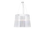 Te koop: Kartell Ge Hanglamp - Transparant - Nieuw, Huis en Inrichting, Minder dan 50 cm, Nieuw, Kunststof, Design