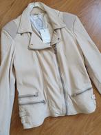 Nieuw Goosecraft leren jas zacht leer schapenleer Nena Biker, Verzenden, Nieuw, Beige